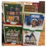 4 NOS Lemax Village Houses.