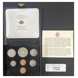 Royal Canadian Mint 100th Anniversary Coin Set.