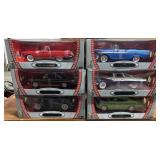 6 NOS Road Signature Collection Cars.