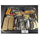 Large Lot Of Pocket Knives & Bowie Knives.