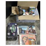 Star Wars VHS, Poker Game, Board Games.