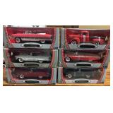 6 NOS Road Signature Collection Cars.