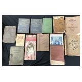 Antique School Textbooks & Composition Books.