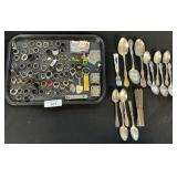 Sterling Silver Ring, Flatware, Key Chains.