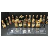 Mini Bottles Of Whiskey & Liquor.