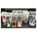 McNabb, Iverson, Burrell Sports Bobble Heads.