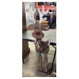 Cute Wooden Christmas Reindeer Decoration.