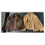 Harry K. Ott Phoenixville Pa Fur Coat & Stole.