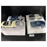 4 NOS Die Cast Cars.