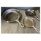 Wagner Ware Cast Iron Pans.
