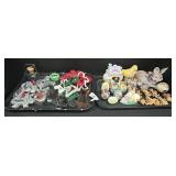 Bunny & Spring Figurines, Metal Cookie Cutters.