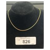 14K Gold Necklace Chain.