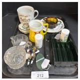 Mugs, Plates, Trinket Dishes.