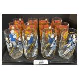 Burger King Character Glasses.