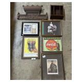 Coca-Cola Adv, Bettie Page, Cubby Shelf.