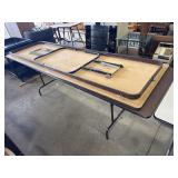 (2) 8ft Folding Tables.
