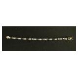 Sterling Silver Gemstone Bracelet.
