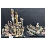 Lot Of Native American Figurines & Accessories.