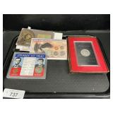 Ike Dollar, Americana Series Coin Set.