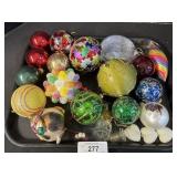 Vintage Christmas Ornaments.