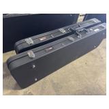 (2) Hard Shell Guitar Cases.
