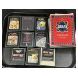 Atari Video Games & Manuals, Kong, PAC-MAN.