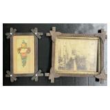 Adirondack Frames, B&W Photo, Birthday Lithograph.