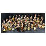 Mini Bottles Of Whiskey Liquor.