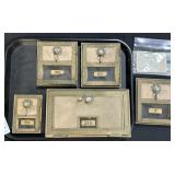 Antique Post Office Lock Box Doors.