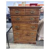Traditional Style Highboy Dresser.