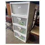 Sterilite Closet Drawers.