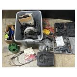 Circular Saw, Sanders, Jigsaw, Drill, Tools.