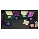 Canadian Commemorative Coins.