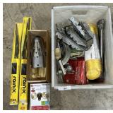 Tow Hitch & Coupler, New Rope, Tools.