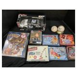 Autographed Baseballs & Die Cast Car, Cards.