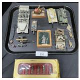 Corgi Toys & Britians Tanks, Metal Toy Soldiers.