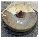(2) Antique Stone Grinding Wheels/Millstones.