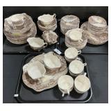 Olde English Countryside Ironstone Dinnerware.