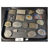 Lot Of Belt Buckles.