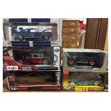 5 NOS Die Cast Cars.