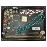Costume Jewelry, Necklaces, Earrings, Bracelets.