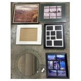Art Prints, Frames, Modern Style Wall Mirror.