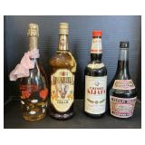 Sparkling Wine, Amarula, Cherry Kijafa, Catawba.