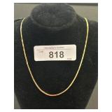 14K Gold Chain Necklaces.