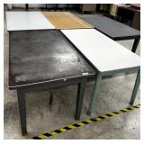 5 Metal Tables.*