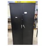 Pressed Steel Cabinet and Contents.*