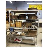 Industrial Rolling Rack and Contents.*