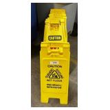 8 Wet Floor Signs.*