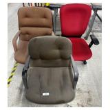3 Office Chairs.*