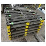 4 Plastic Pallets.*